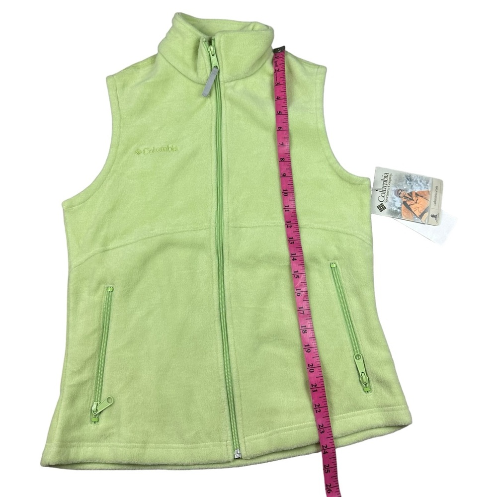 COLUMBIA: NWT Women’s Fleece Fern Creek Vest in Margarita color- Size Small - Picture 3 of 10